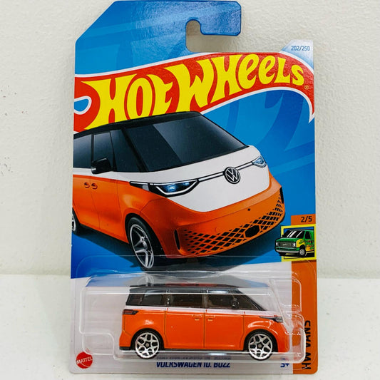【中古】 1/64 VOLKSWAGEN ID.BUZZ(オレンジ×ホワイト) Hot Whe