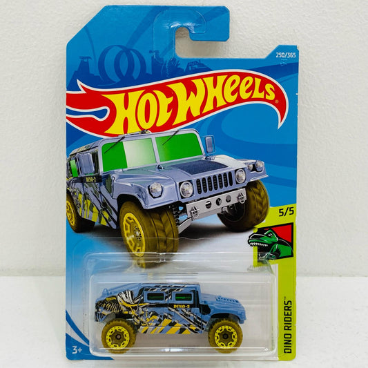 【中古】 Humvee Dino Riders 5/5? 2018 Hot Wheels 250/365 Hot Wheel