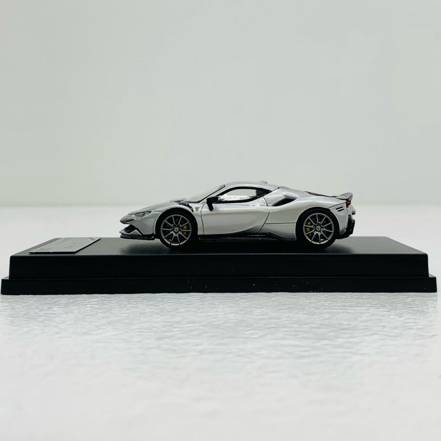 【中古】 SF90 NOVITEC (シルバー) 1/64 ミニカー