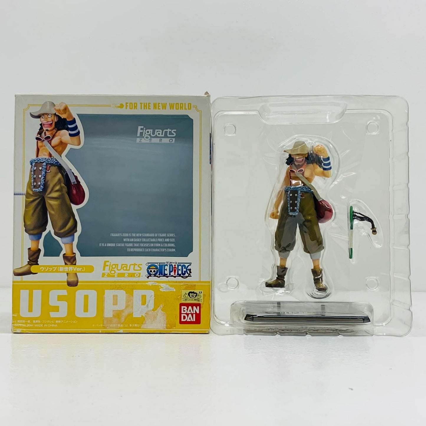 【中古】 フィギュアーツZERO ウソップ(新世界ver.) 「ワンピース」【フィギュア】