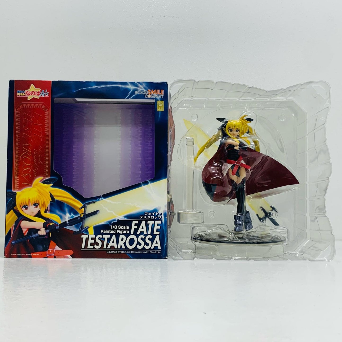 【中古】 フェイト・テスタロッサ 1/8 PVC製塗装済み完成【フィギュア】