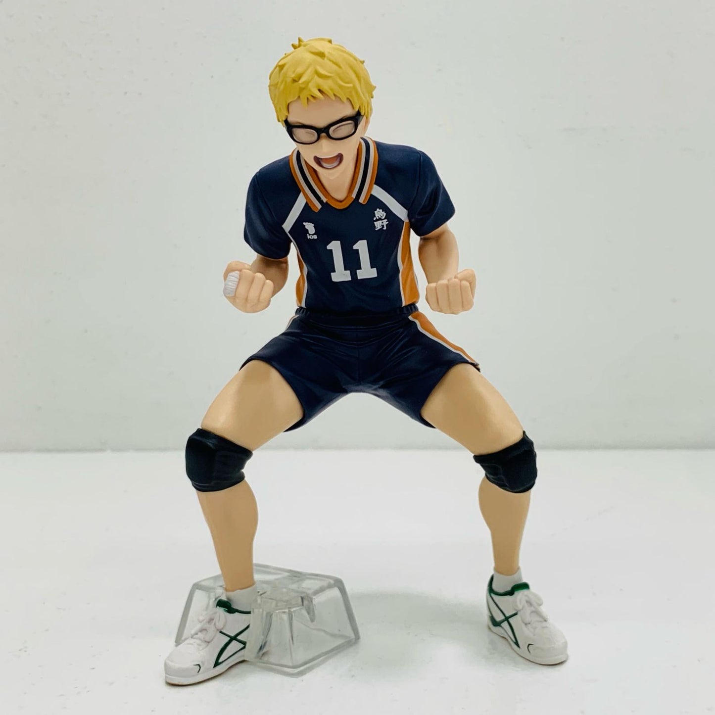 【中古】 '月島蛍フィギュア-たかがブロック一本たかが25点中の1点たかが部活「ハイキュー!!」' 【フィギュア】