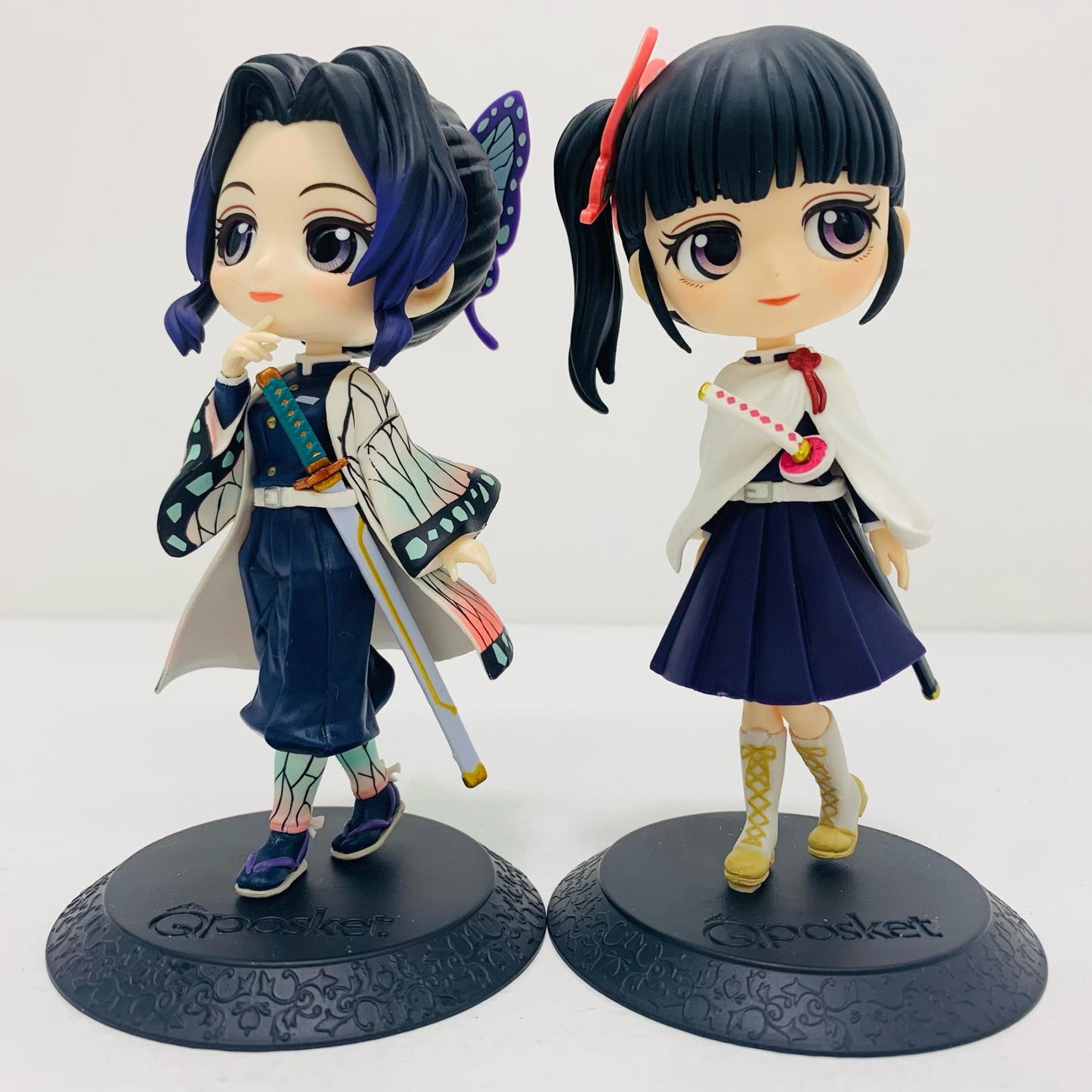 【中古】 Qposket 胡蝶しのぶ&栗花落カナヲ 2体セット【フィギュア】