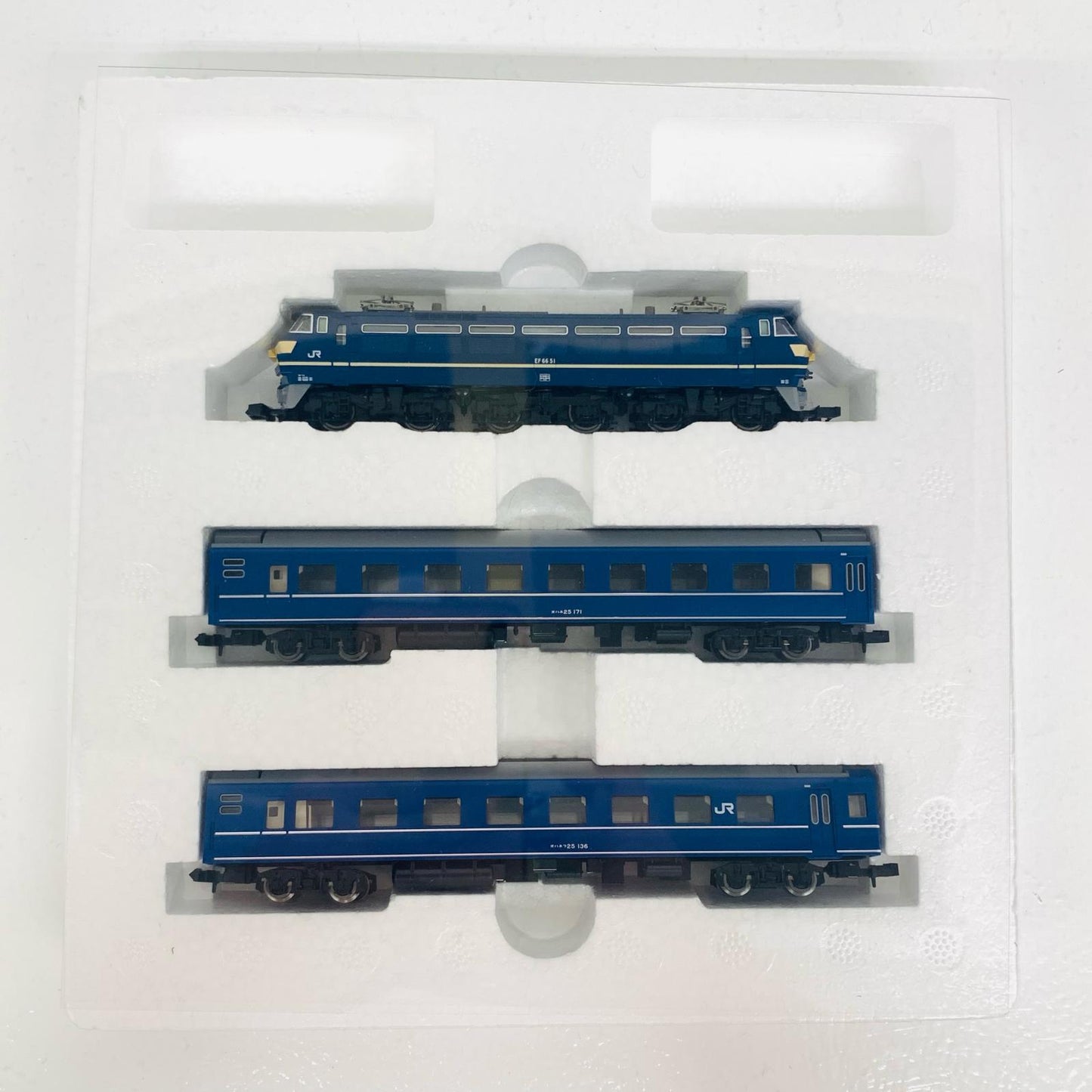 【中古】 EF66形ブルートレインセット 3両 1/150 Nゲージ