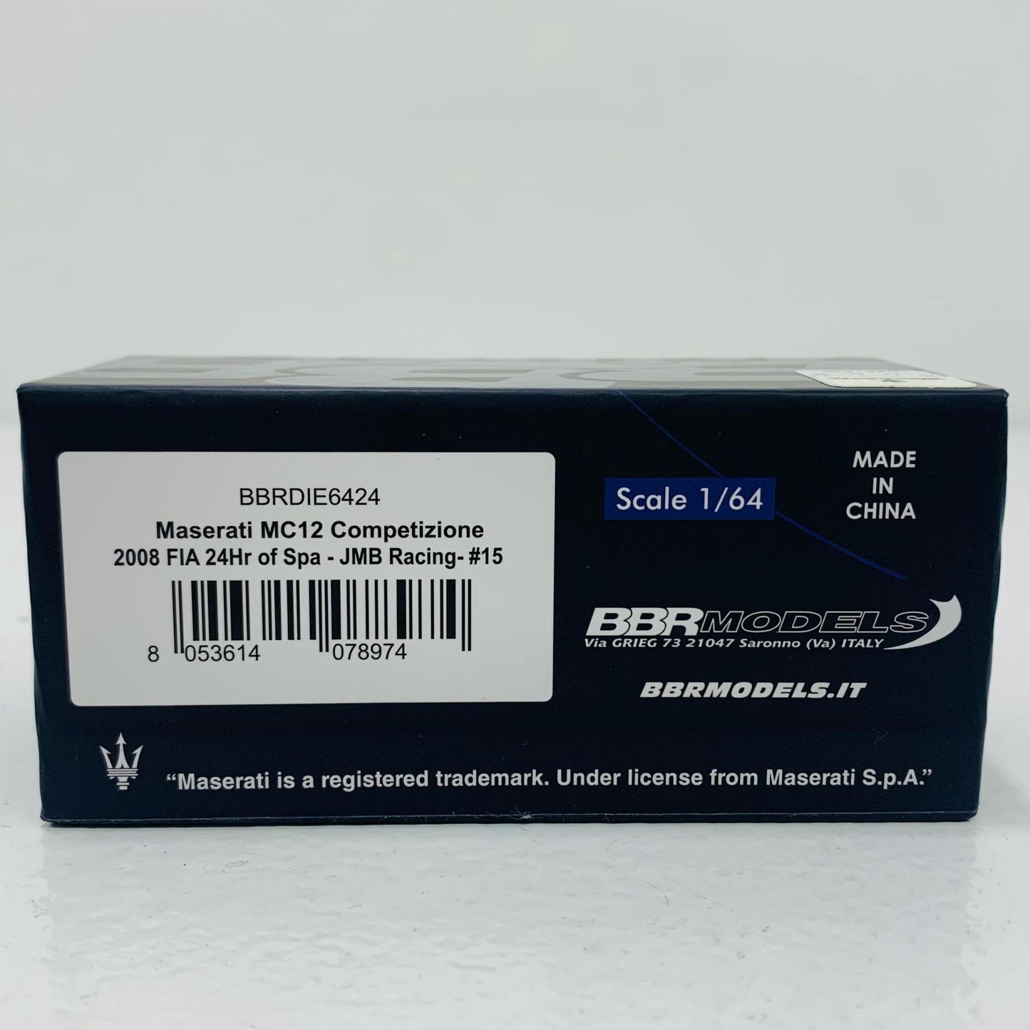 【中古】 マセラティ MC12 コンペティション FIA スパ24時