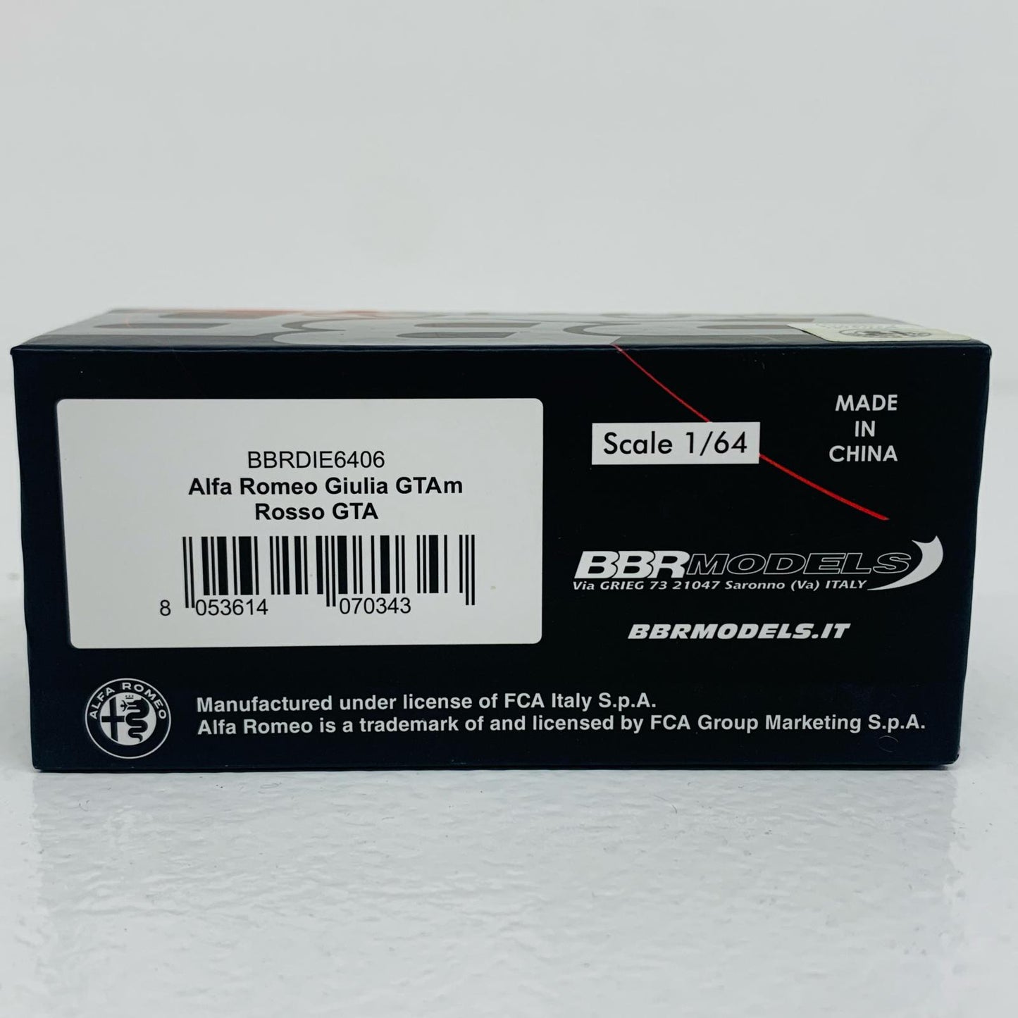 【中古】 アルファロメオ ジュリア GTAm Rosso GTA 1/64 ミニ