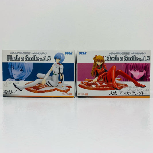 【中古】 FlashaSmileVer.1.5~エクストラフィギュア「ヱヴァンゲリヲン新劇場版」2体セット【フィギュア】