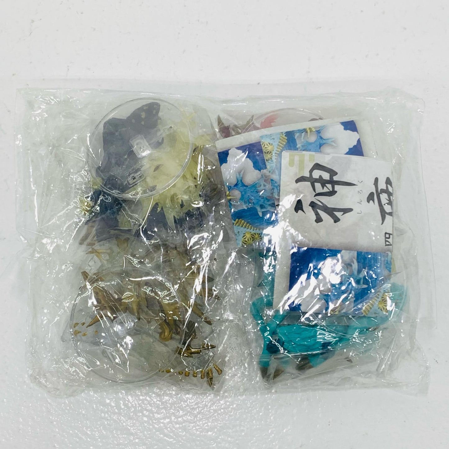 【中古】 神鹿~四季彩鱗~古色彩調 全4種セット 空想生【フィギュア】