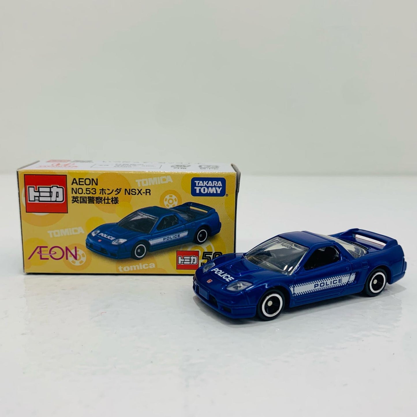 【中古】 1/59 ホンダ NSX-R 英国警察仕様(ブルー×ホワイト