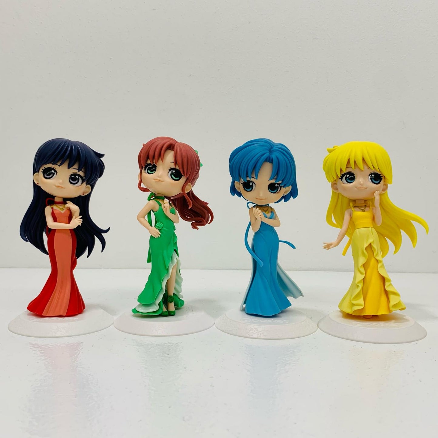 【中古】 Qposket 美少女戦士セーラームーン 4体セット(プリンセス)【フィギュア】