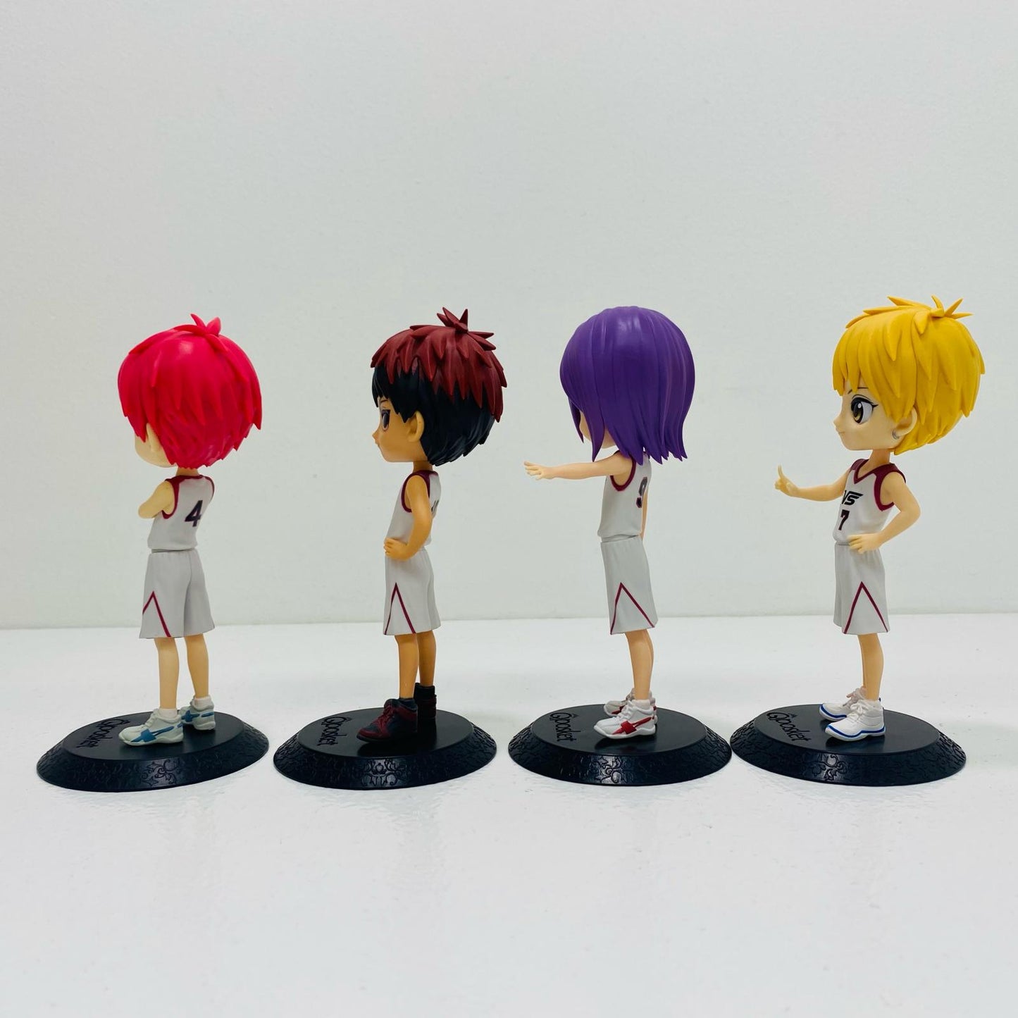 【中古】 Qposket 劇場版黒子のバスケ 4体セット【フィギュア】