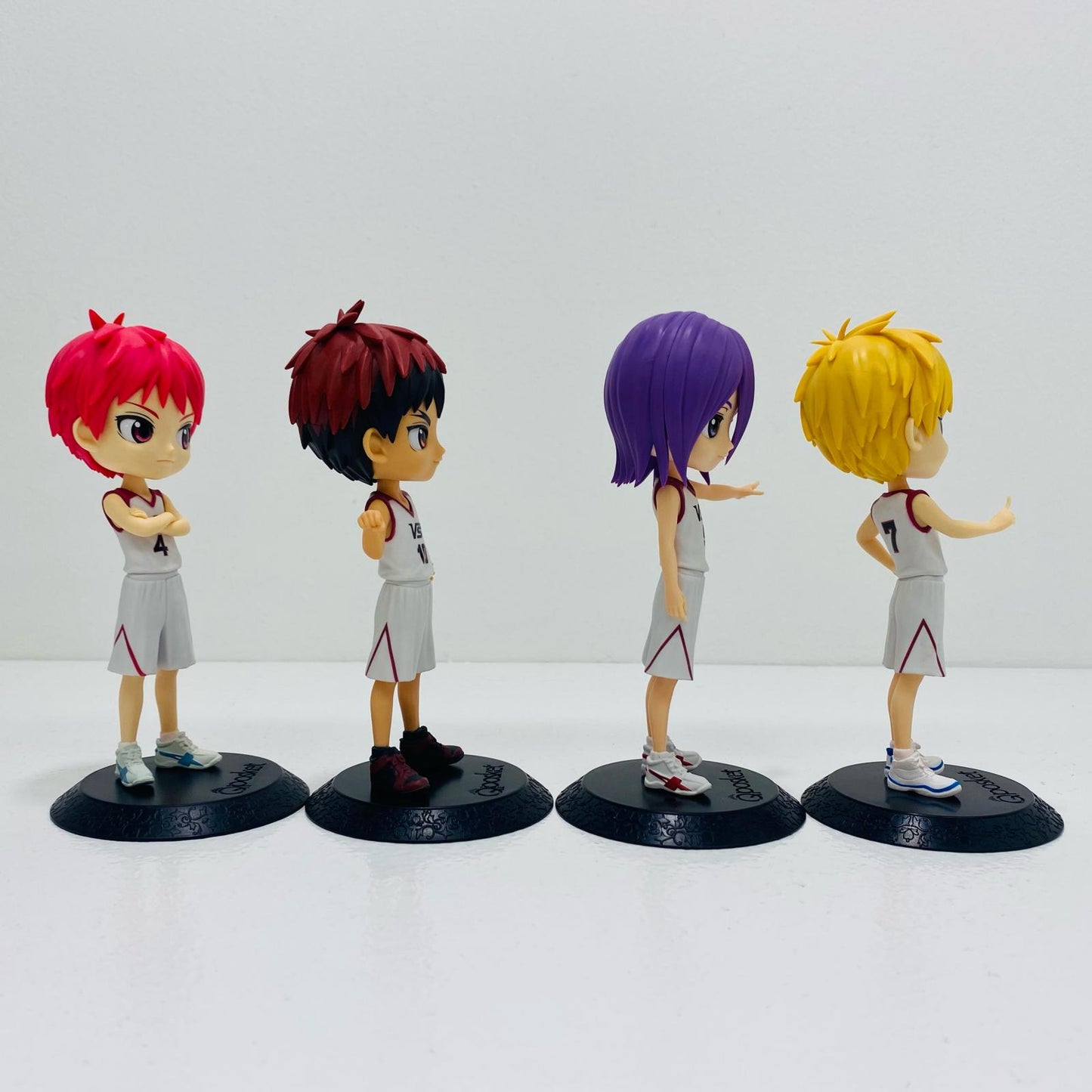 【中古】 Qposket 劇場版黒子のバスケ 4体セット【フィギュア】