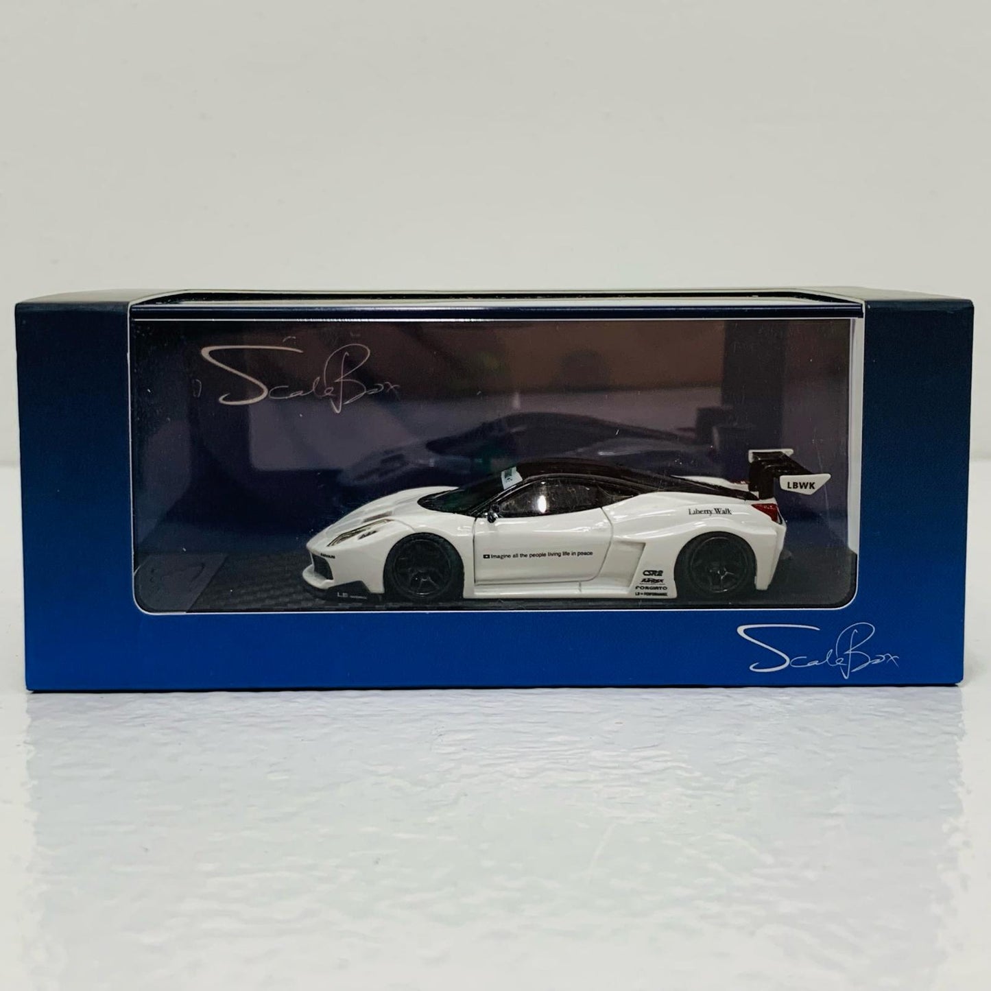 【中古】 LB フェラーリ 458 1/64 ミニカー ミニカー