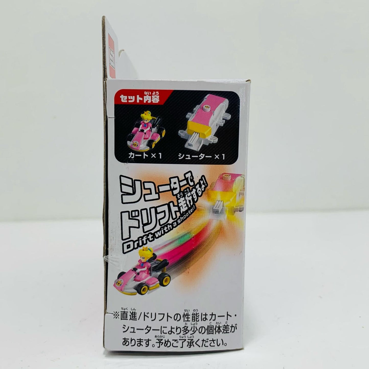 【中古】 ピーチ&スタンダードカート ドリフトトミカ