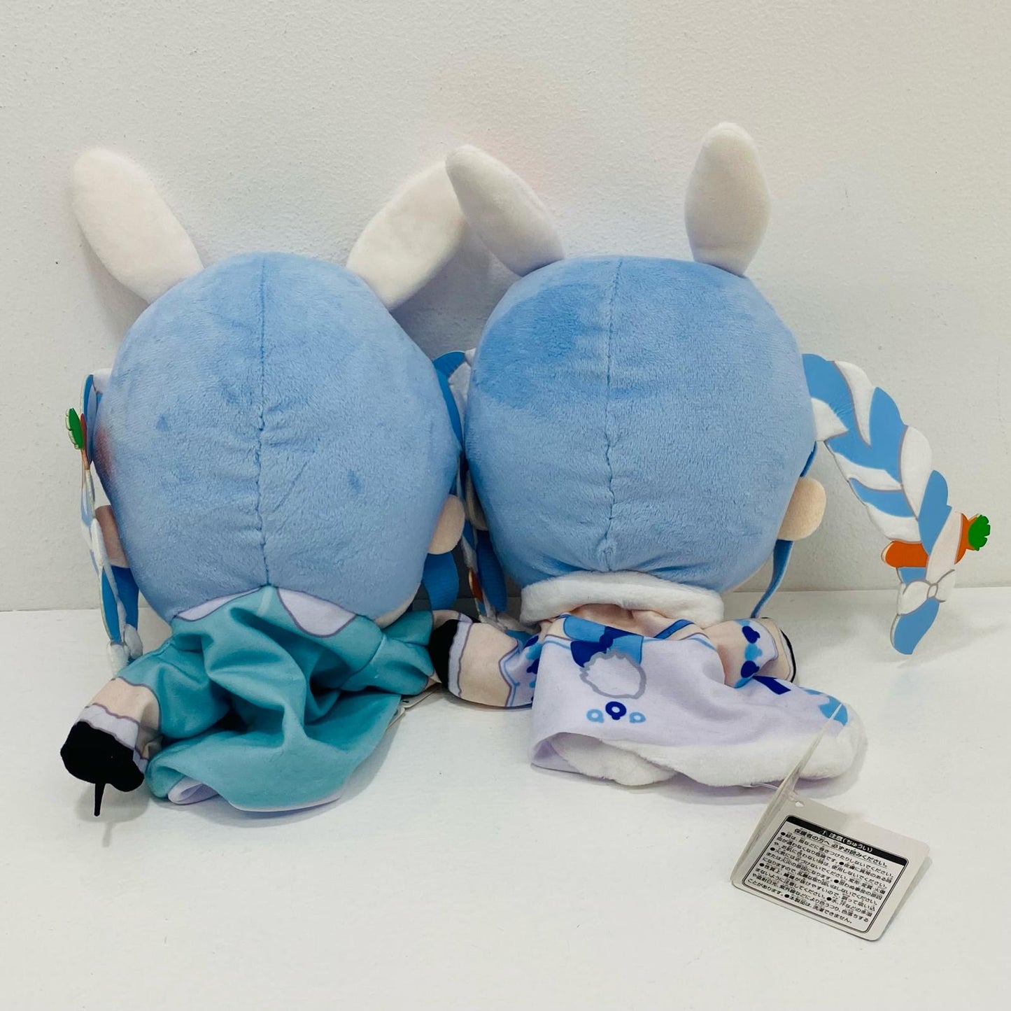 Complete set of 2 Usada Pekora Puppet Plushies