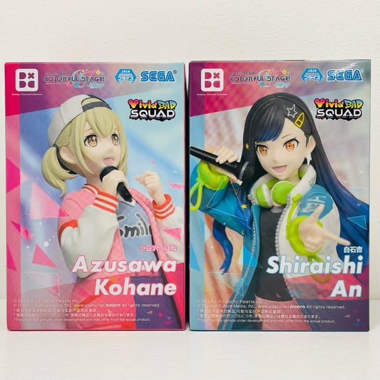 【中古】 白石杏&小豆沢こはね-Desktop×DecorateCollections「プロジェクトセカイカラフルステージ!feat.初音ミク」'【フィギュア】