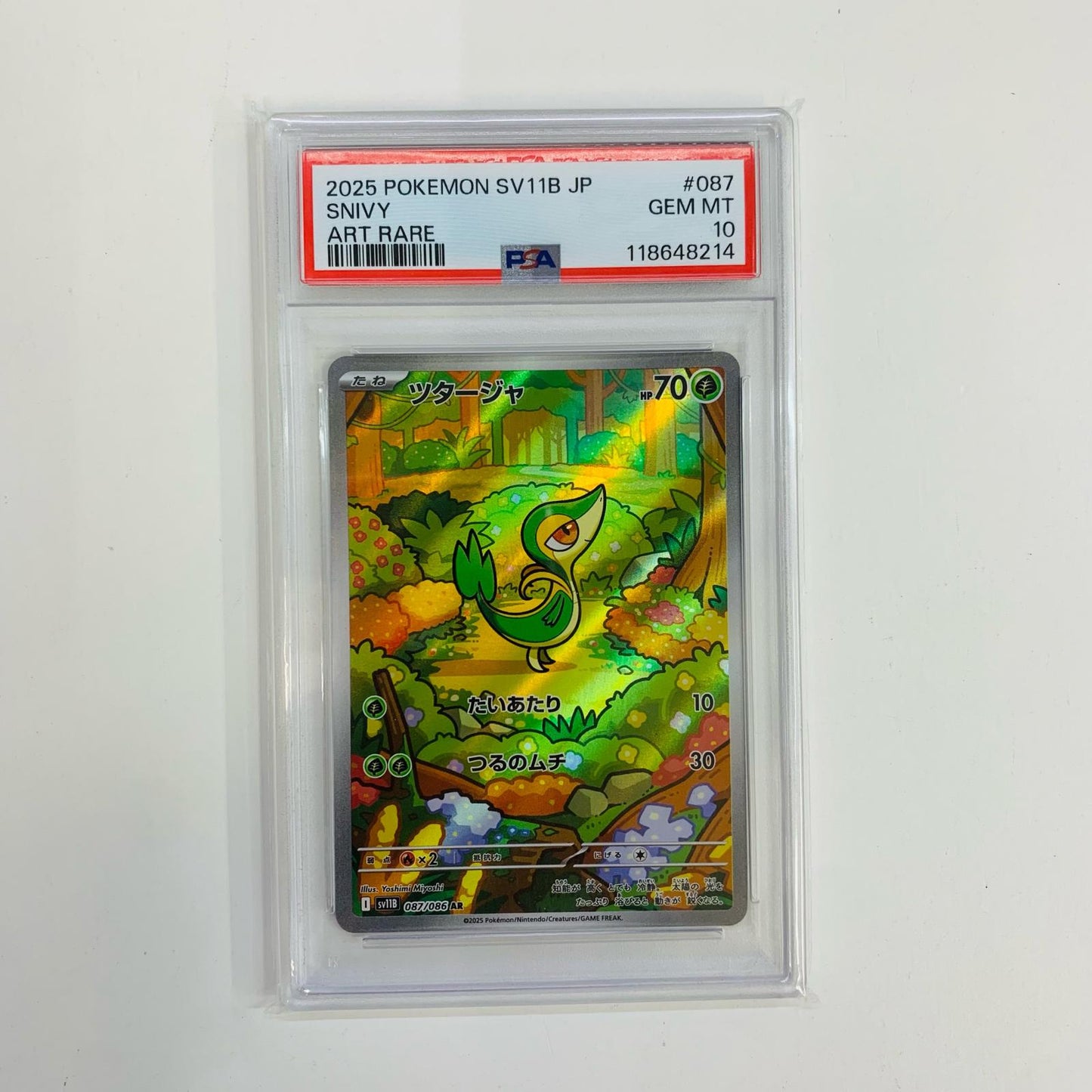 【中古】 PSA10 ツタージャ AR SV11B-087