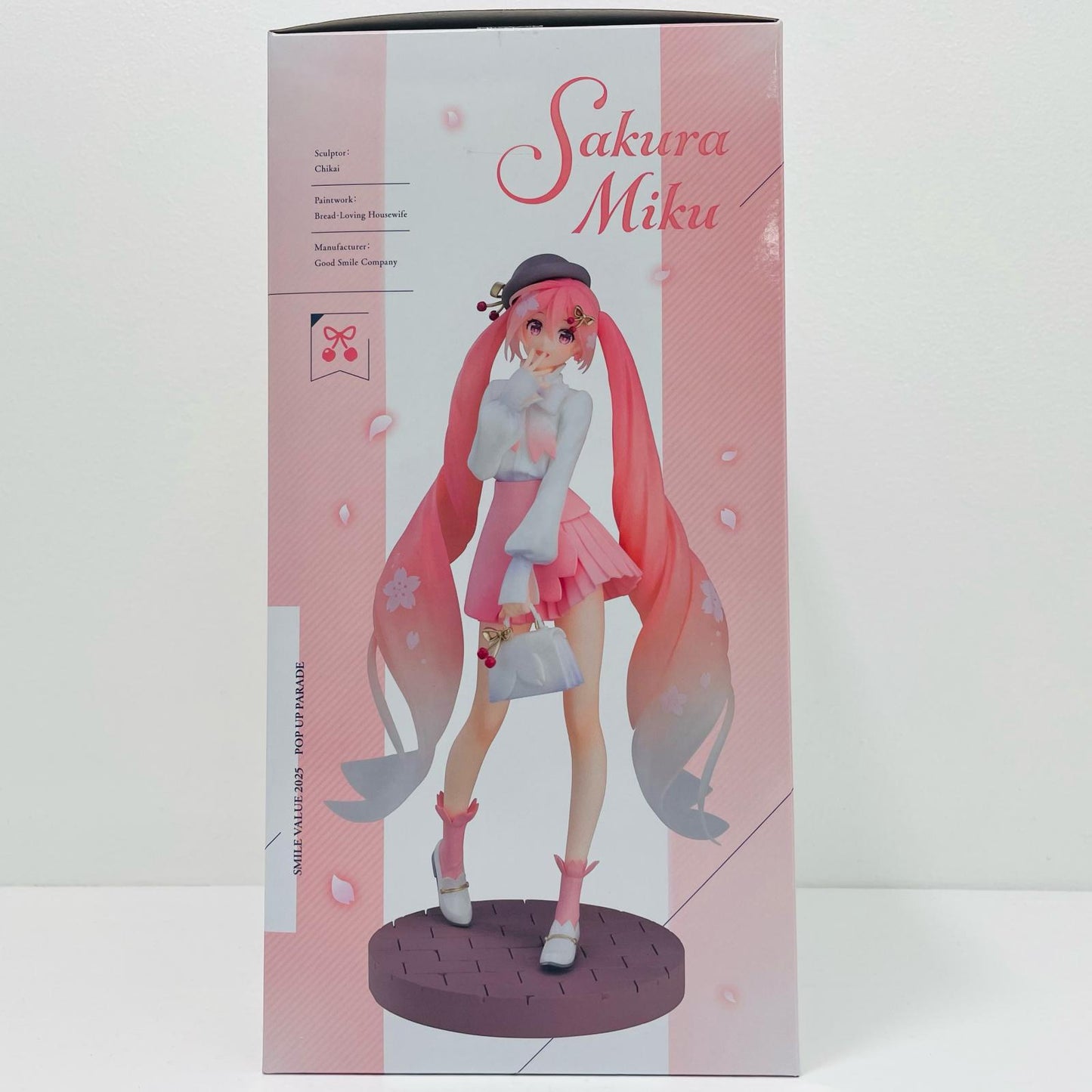 【中古】 【SMILEVALUE2025】POPUPPARADE桜ミクお花見コーデVer.「キャラクター・ボーカル・シリーズ01初音ミク」プラスチック製塗装済み完成品【フィギュア】