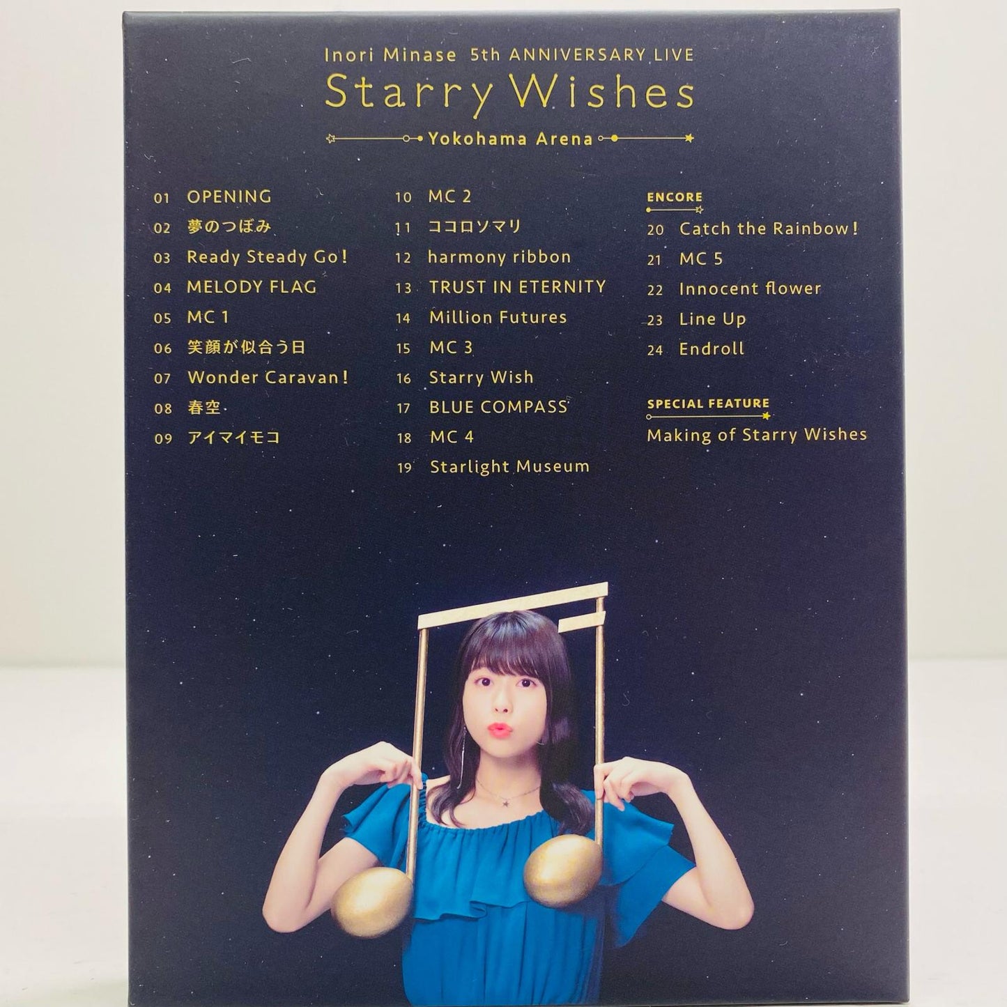 Japanese Music Blu-ray Disc | Inori Minase 5th ANNIVERSARY LIVE Starry Wishes