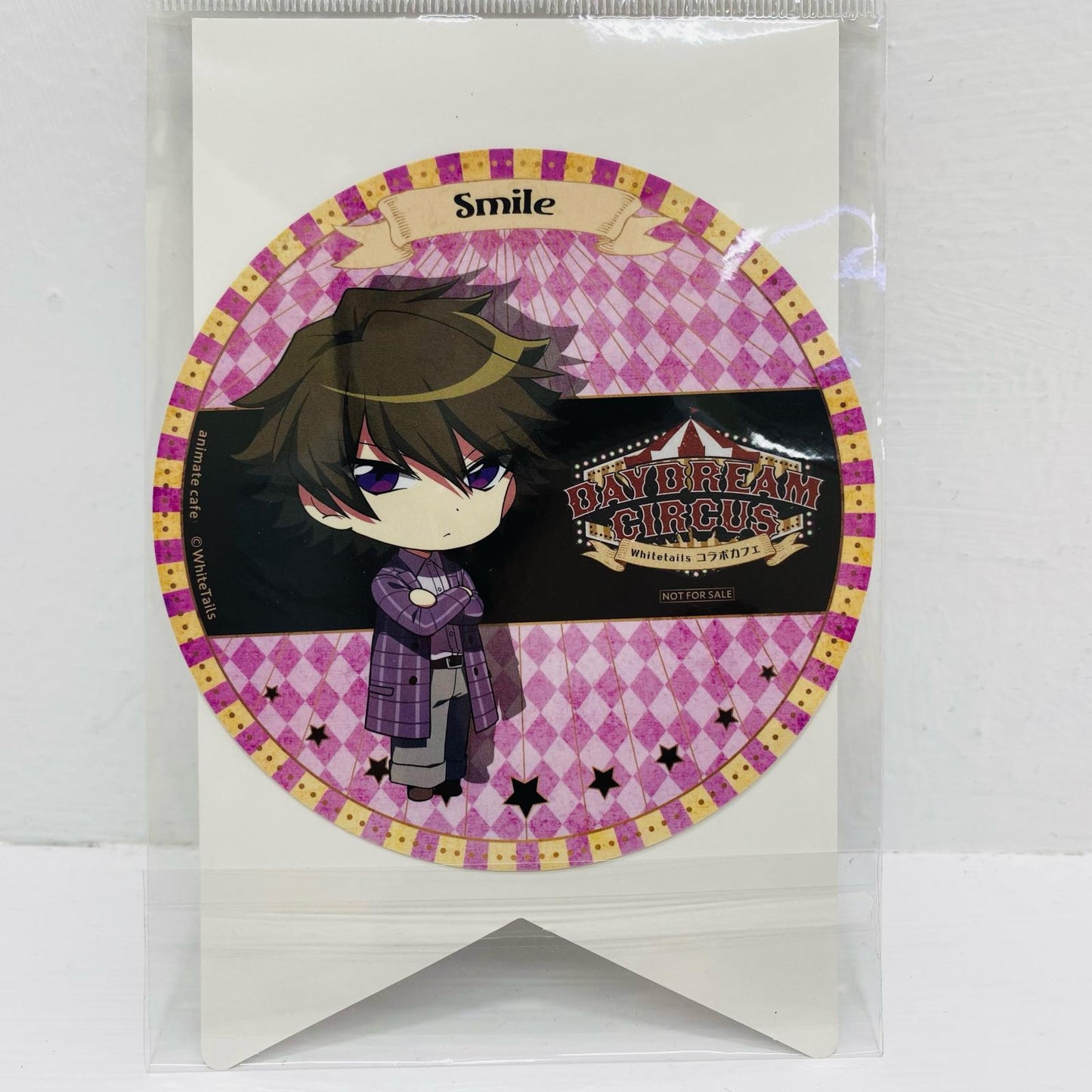 スマイル ガーランドカードコレクション&コースター「White Tails×AnimateCafe『DAYDREAM CIRCUS』」