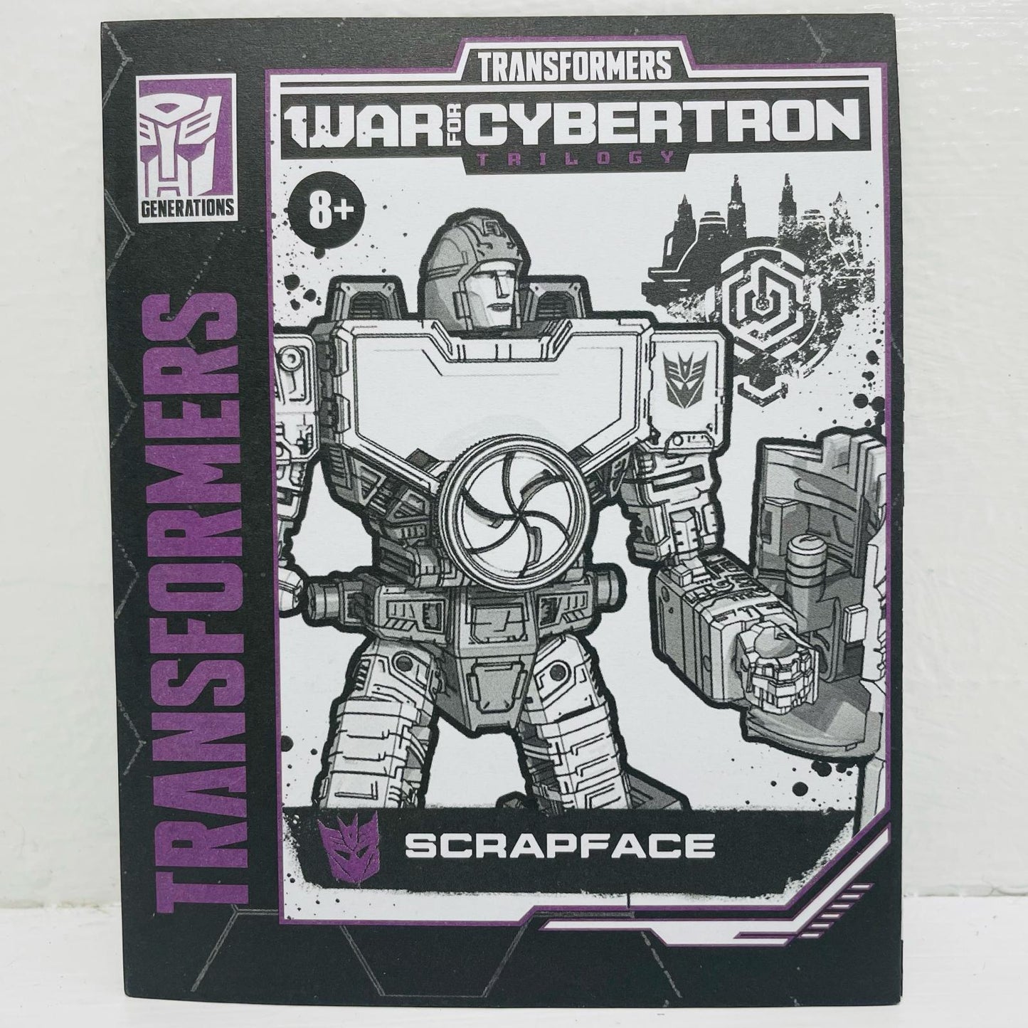 WFC-05スクラップフェイス「トランスフォーマーウォーフォーサイバトロン」TFジェネレーションズ【フィギュア】