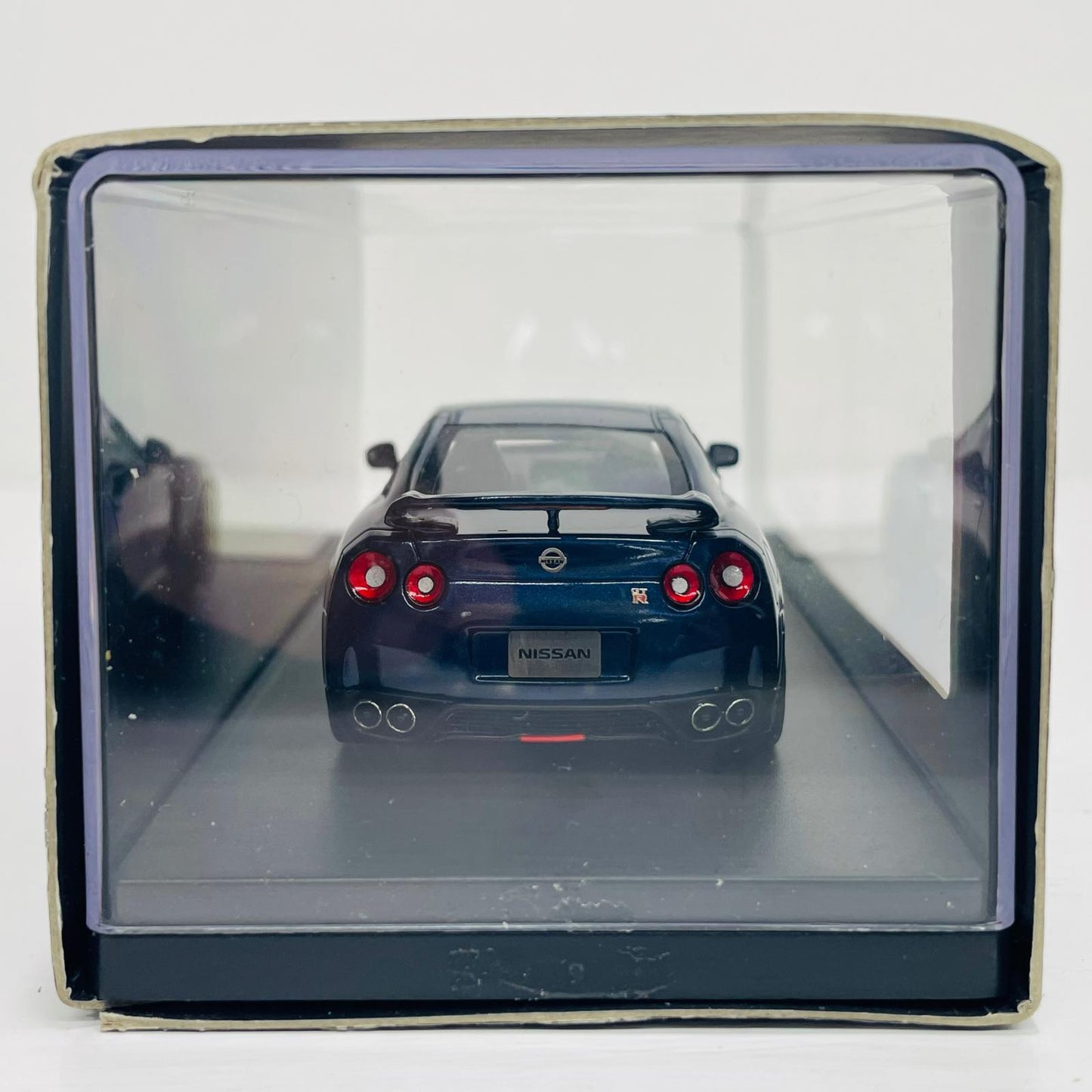 おもちゃ・玩具 1/43 NISSAN GT-R Black edition 2011(オーロラフレアブルーパール)【飾磨店】