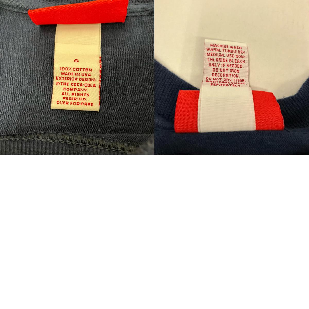 VINTAGE衣料 | ヴィンテージイリョウ COCA COLA POLAR BEAR 半袖Tシャツ ネイビー サイズ:S【イオン広店】