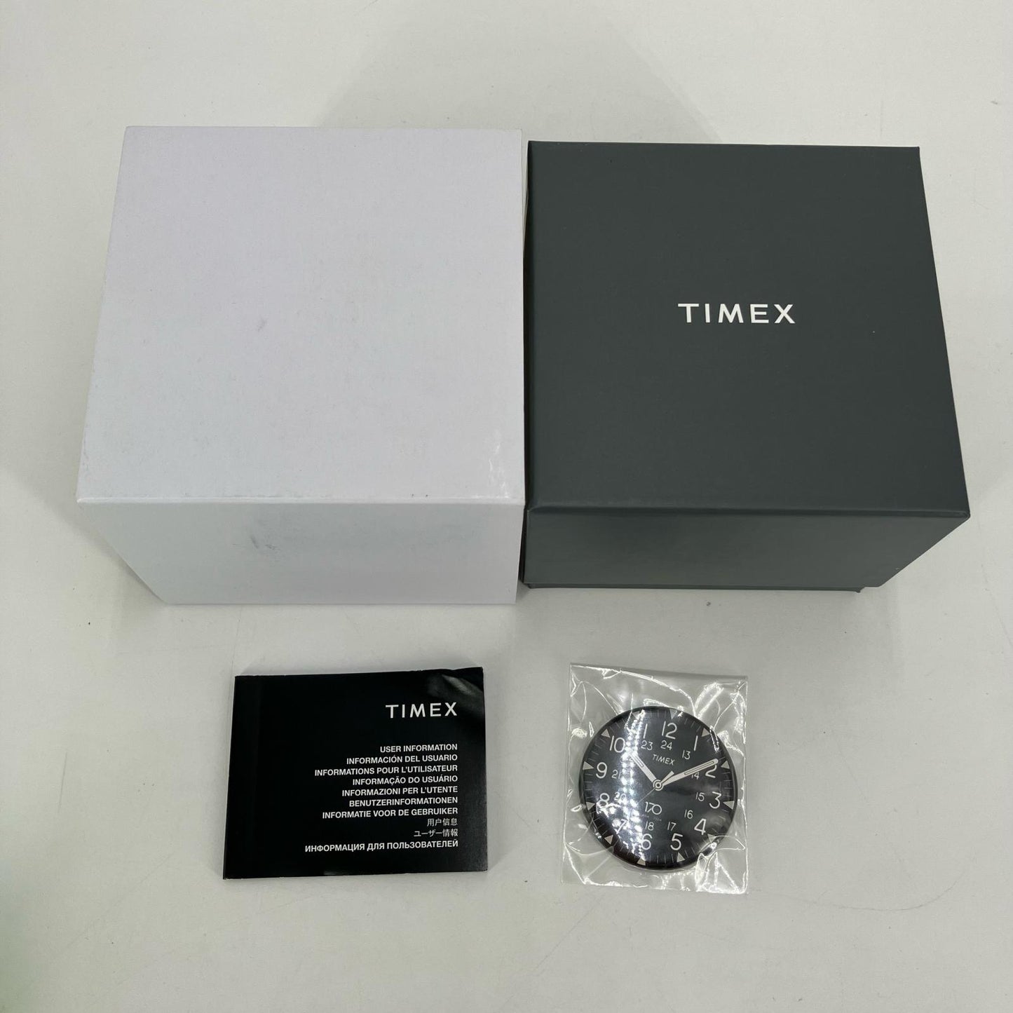 TIMEX | タイメックス Q LCA Transparent 腕時計 TW2W45000 ブラック【イオン広店】