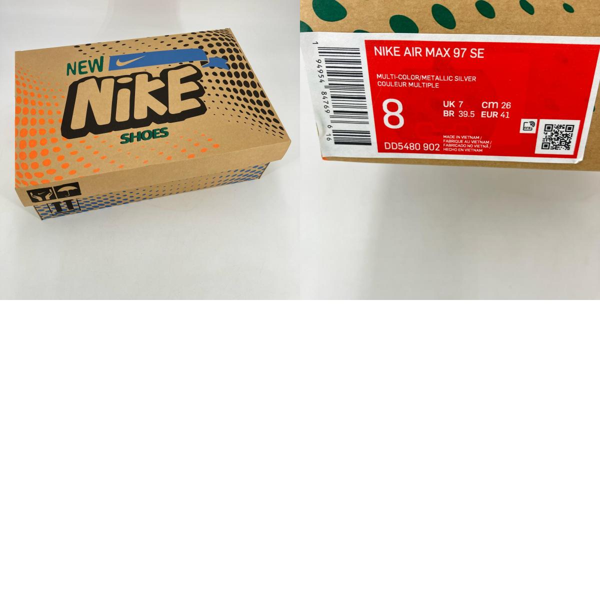 NIKE | ナイキ Air Max 97 SE スニーカー DD5480-902 マルチカラー 26cm【イオン広店】