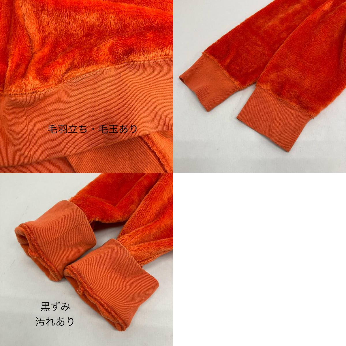 NEIGHBORHOOD | ネイバーフッド POLAR HOODED LONG SLEEVE パーカー 192FPNH-CSM08 オレンジ サイズ:L【イオン広店】