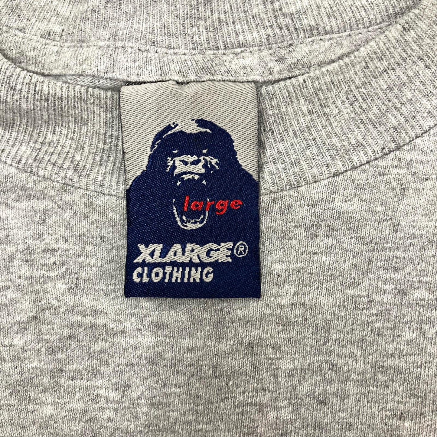X-LARGE | エクストララージ 半袖Tシャツ グレー サイズ:L【イオン広店】
