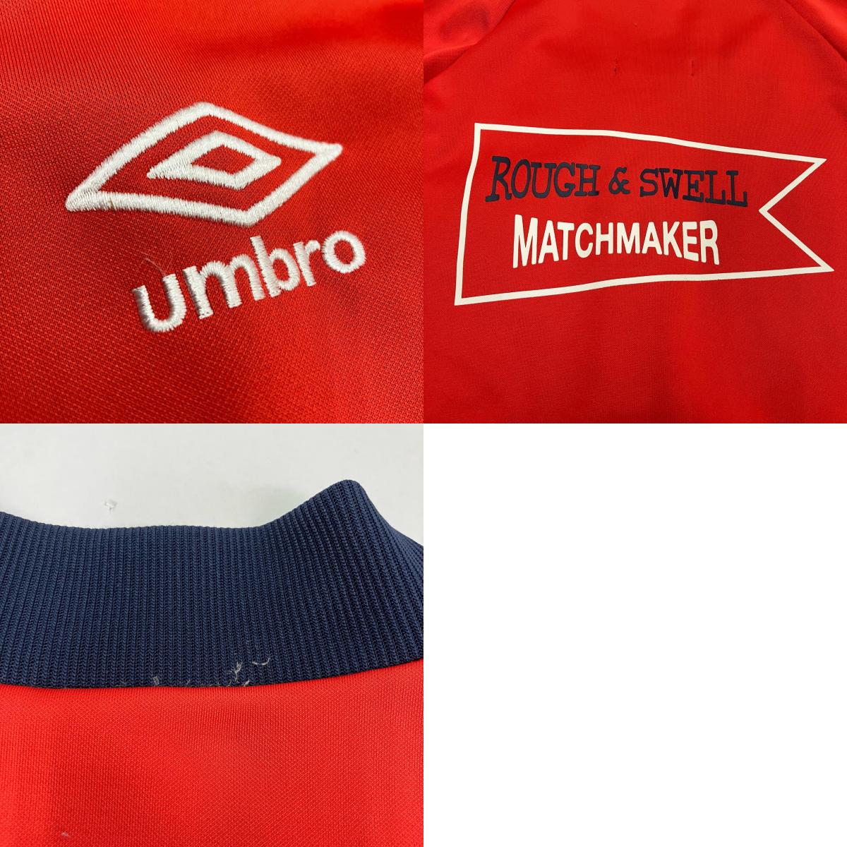 UMBRO | アンブロ レタードアスレチックジャケット ジャージ RAS2390 レッド サイズ:L【イオン広店】