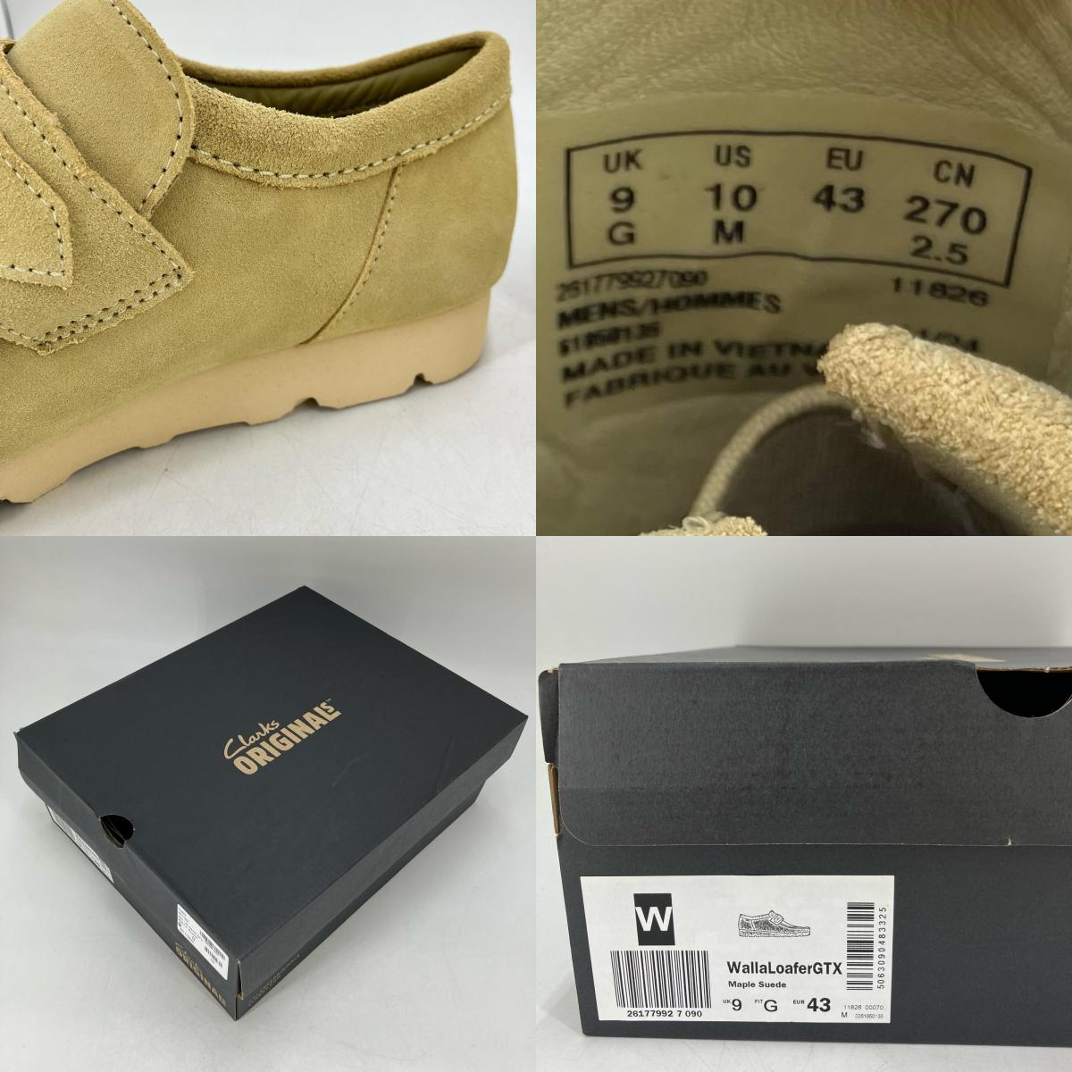 Clarks | クラークス WallaLoaferGTX その他靴 26177992 ベージュ 27cm【イオン広店】