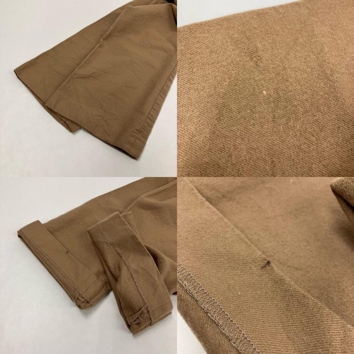 N.M BRUSHED TEKETEKE PANTS その他ボトムス 19A40 ベージュ サイズ:2【イオン広店】