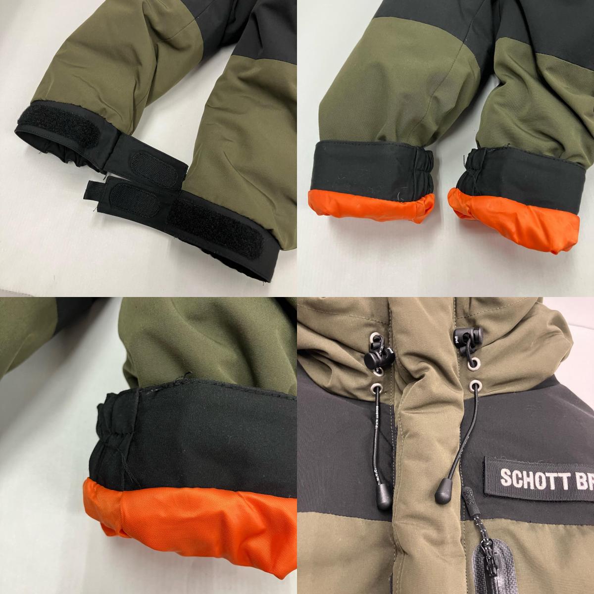 schott | ショット ダウンジャケット 3282010 カーキ【イオン広店】