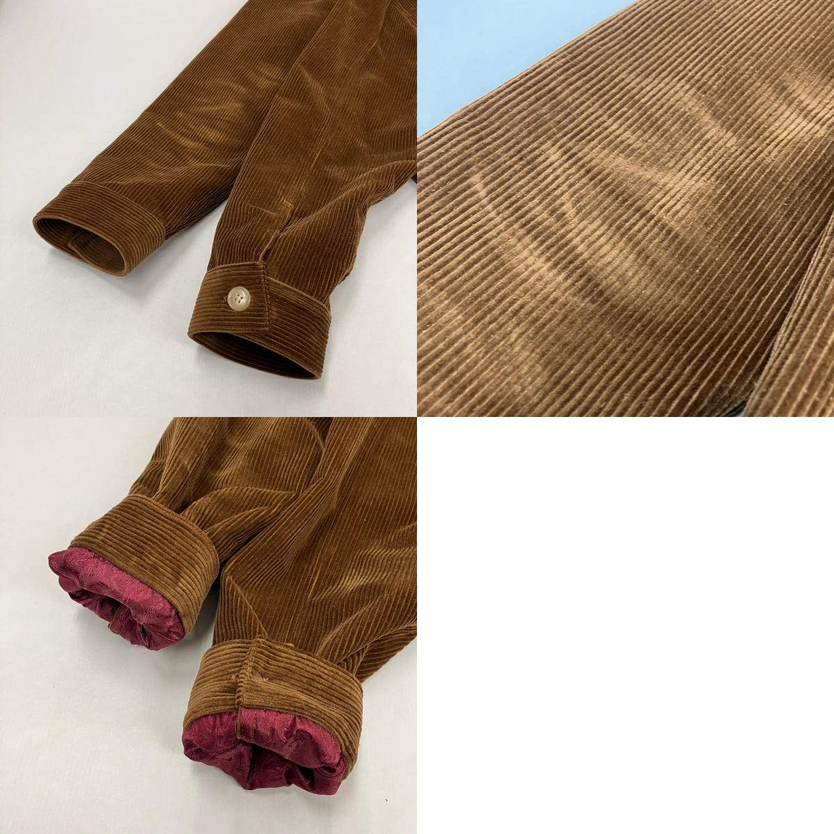 CALEE | キャリー 8w CORDUROY SWINGTOP その他アウター CL-24AW038 ブラウン サイズ:M【イオン広店】