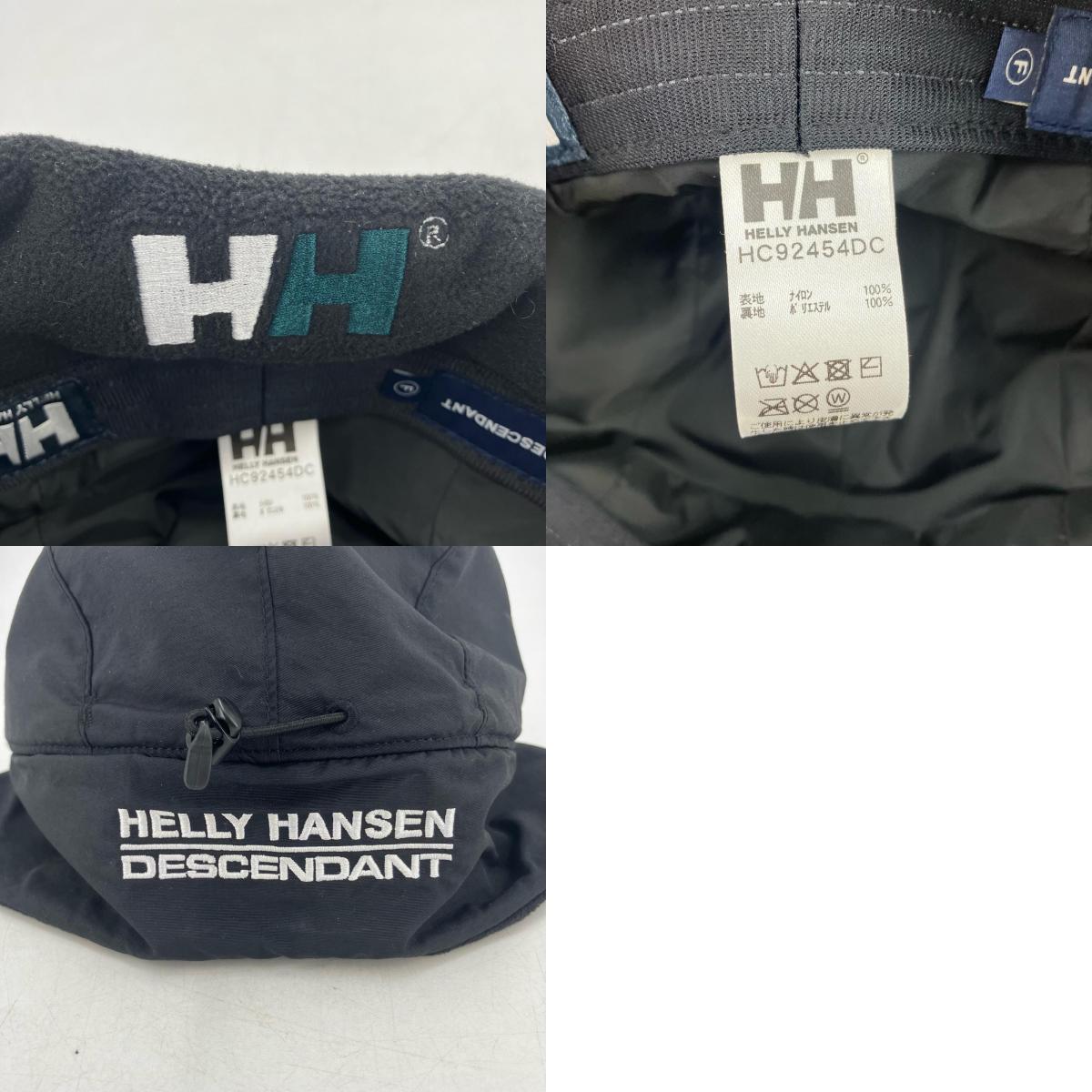 DESCENDANT | ディセンダント VF 5PANEL EAR FLAPS HH x DCDT キャップ HC92454DC ブラック【イオン広店】