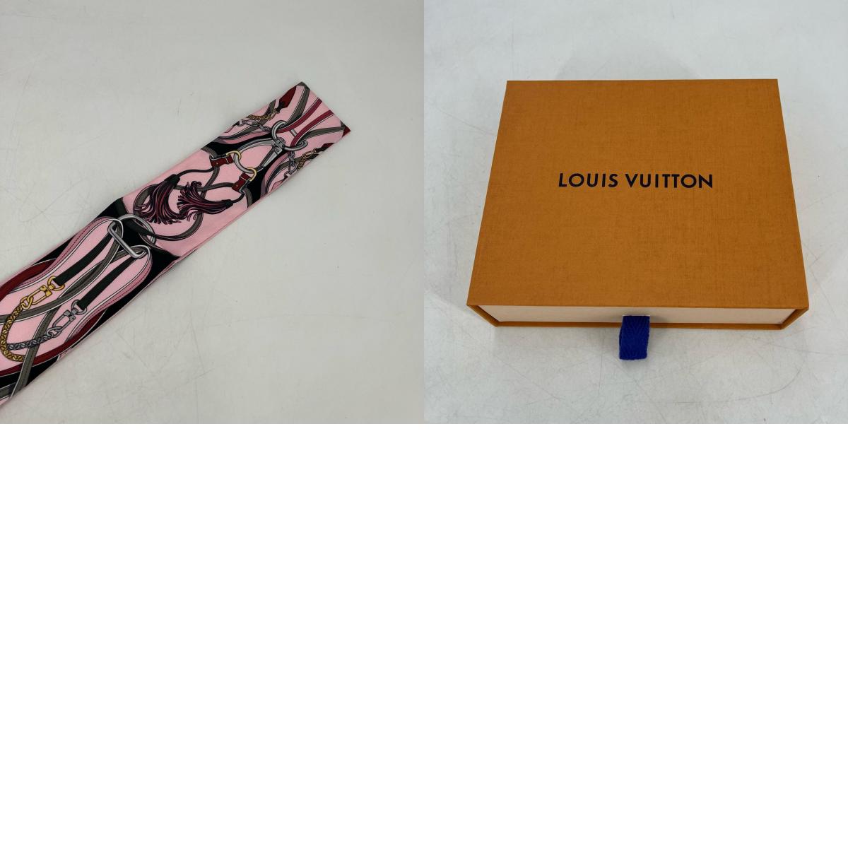 LOUIS VUITTON | ルイ・ヴィトン バンドー BB オールザ ストラップス ハンカチ M76689 ブラック【イオン広店】