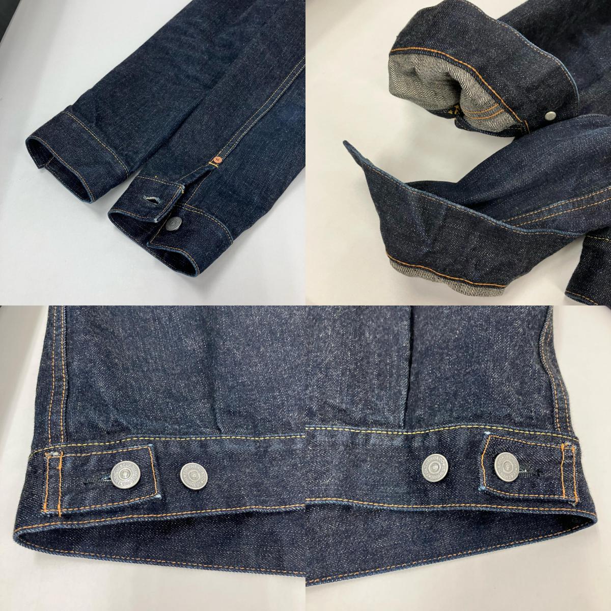 THE FLAT HEAD | ザフラットヘッド 14.5oz デニムジャケット 50s デニム OJ-D002 インディゴ サイズ:40【イオン広店】