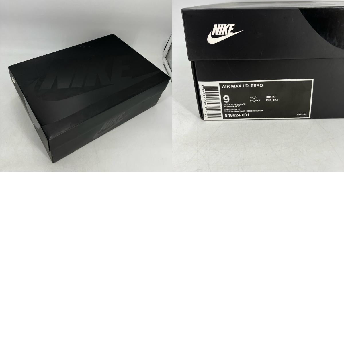 NIKE | ナイキ Air Max LD-Zero スニーカー 848624-001 ブラック 27cm【イオン広店】