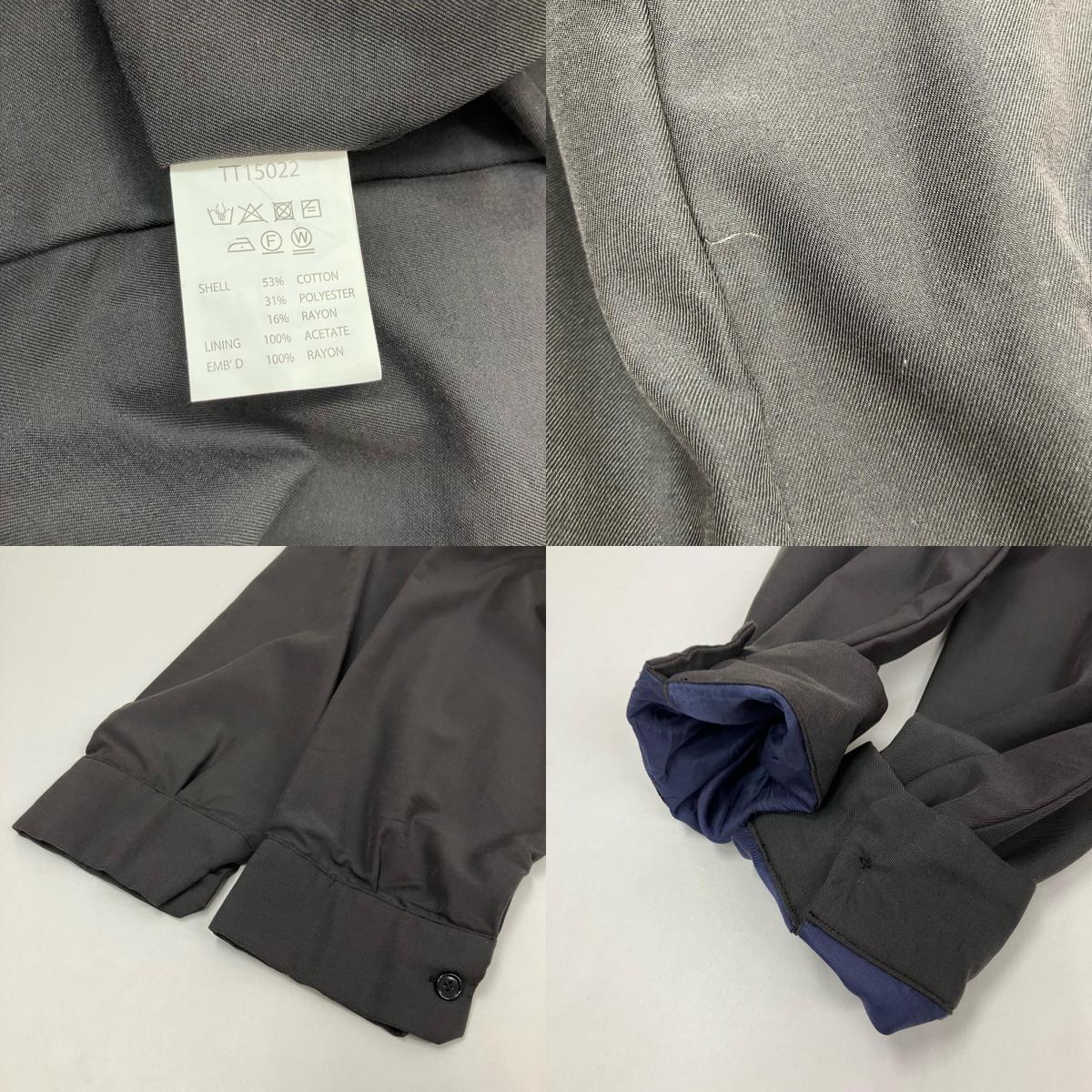 TAILOR TOYO(東洋エンタープライズ) | テイラートウヨウテイラートーヨー LANDSCAPE スーベニアジャケット TT15022 ブラック サイズ:XL【イオン広店】