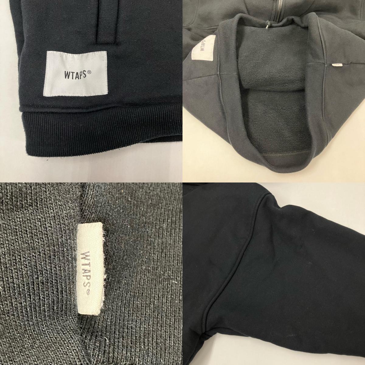 W)TAPS | ダブルタップス ANORAK / COPC スウェット 202ATDT-CSM28 ブラック サイズ:2【イオン広店】