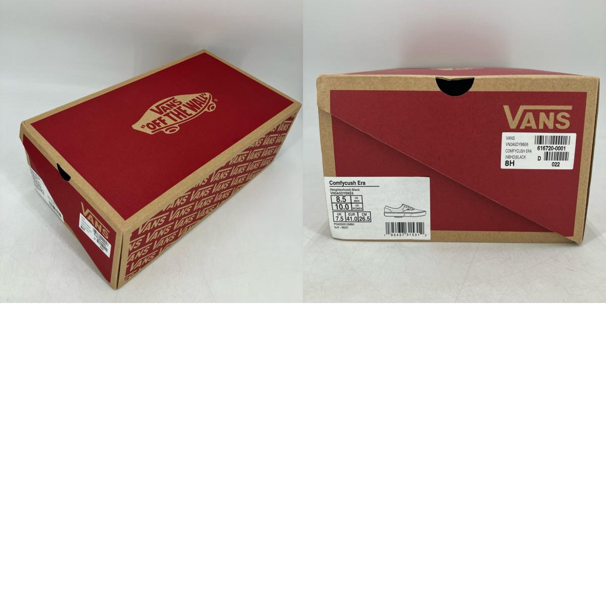 VANS | バンズ NHVN . Comfycush ERA CL-Shoes スニーカー VN0A5DYB6E6 ブラック 26.5cm【イオン広店】