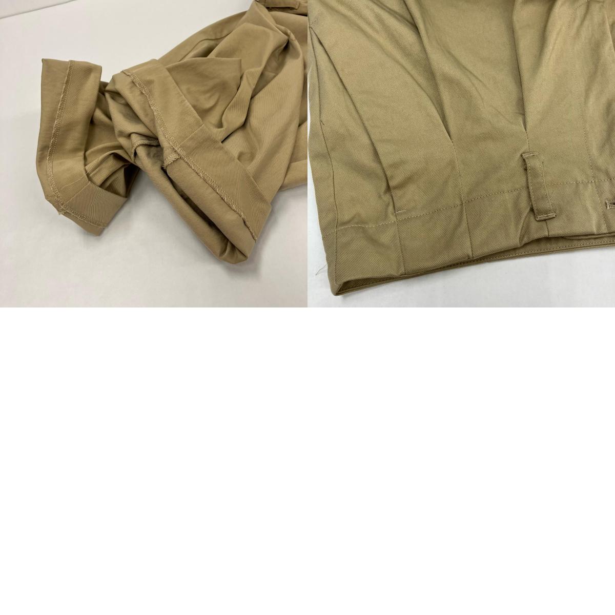 VOAAOV クロップドパンツ VOPT-A07 ベージュ サイズ:2【イオン広店】