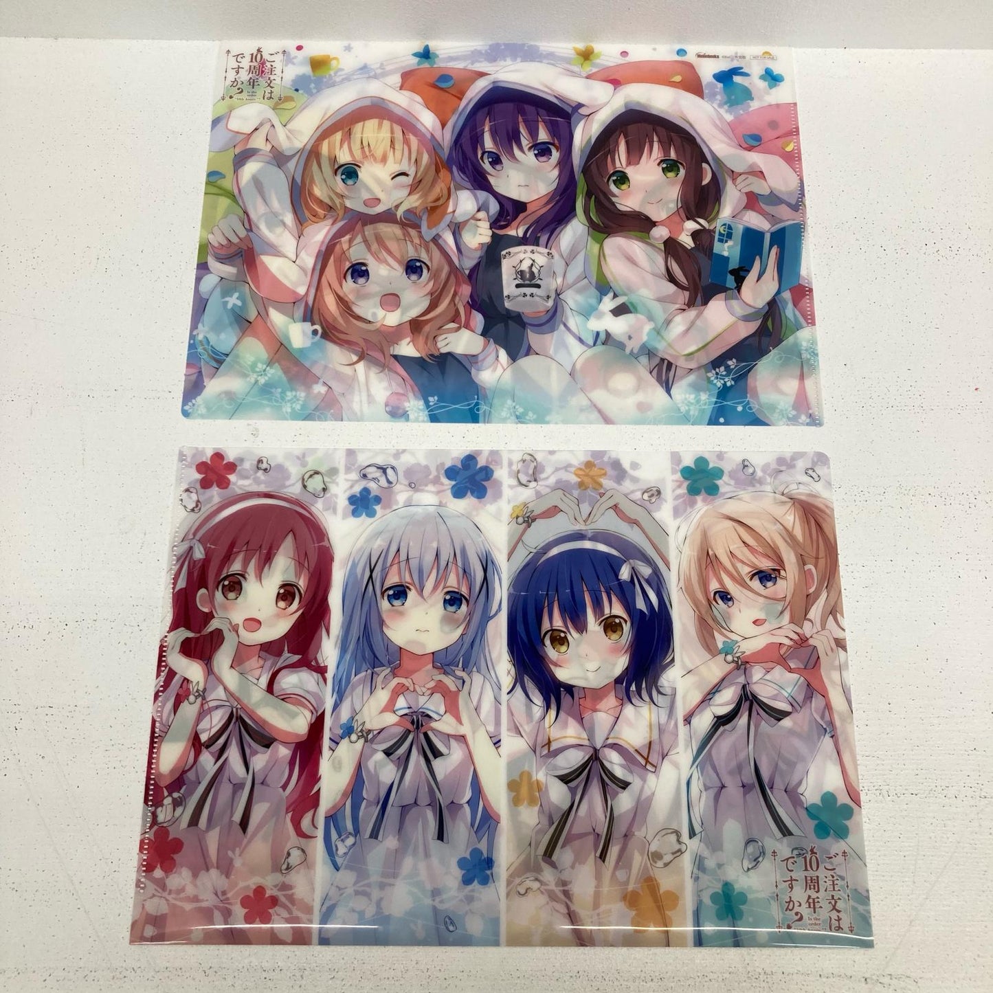 その他ホビー 全8種 10周年記念デザイン 復刻 クリアファイル ご注文はうさぎですか? 10th anniversary fair ごちうさ【イオン広店】