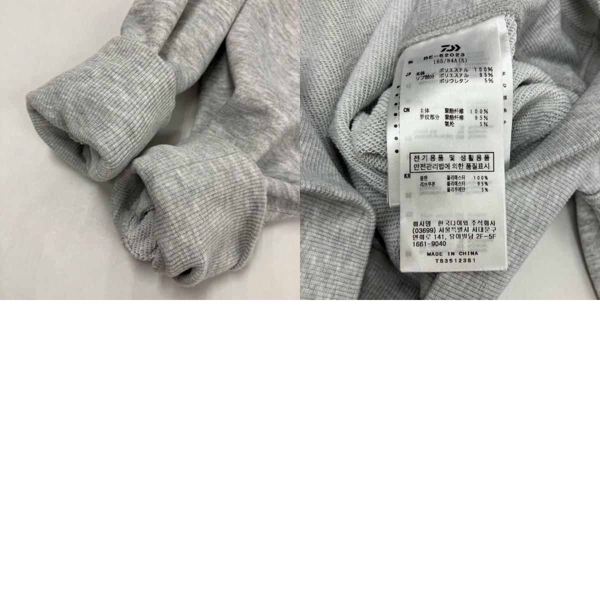 DAIWA PIER39 | ダイワピア TECH SWEAT JOG CREW スウェット BE-52023 グレー サイズ:S【イオン広店】