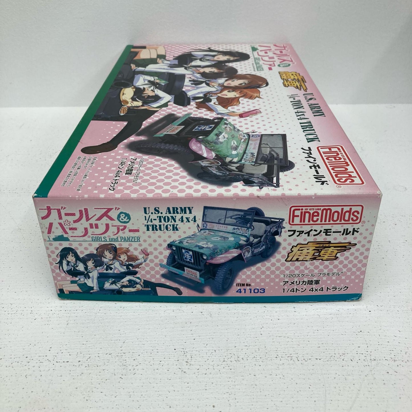 プラモデル 1/20 アメリカ陸軍1/4トン 4×4トラック ガールズ&パンツァー【イオン広店】