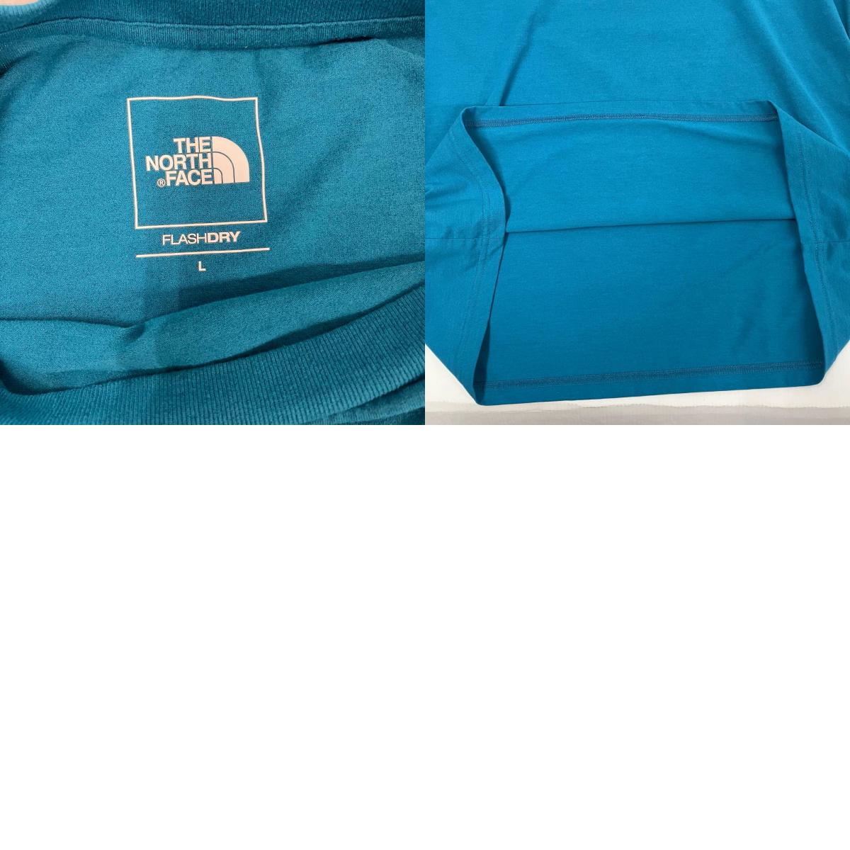THE NORTH FACE | ザ・ノースフェイス S/S ES EIGHT KNOT TEE 半袖Tシャツ NT32583 ブルー サイズ:L【イオン広店】