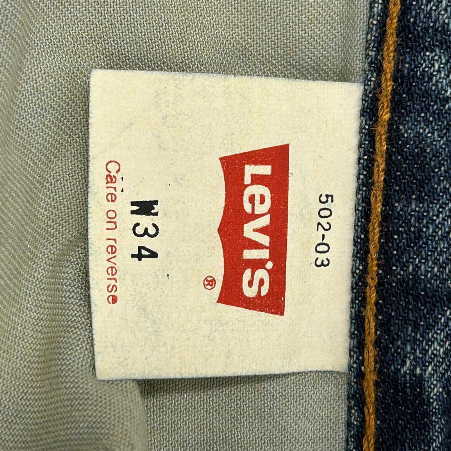 Levi's | リーバイス 502 デニムパンツ インディゴ サイズ:34【イオン広店】