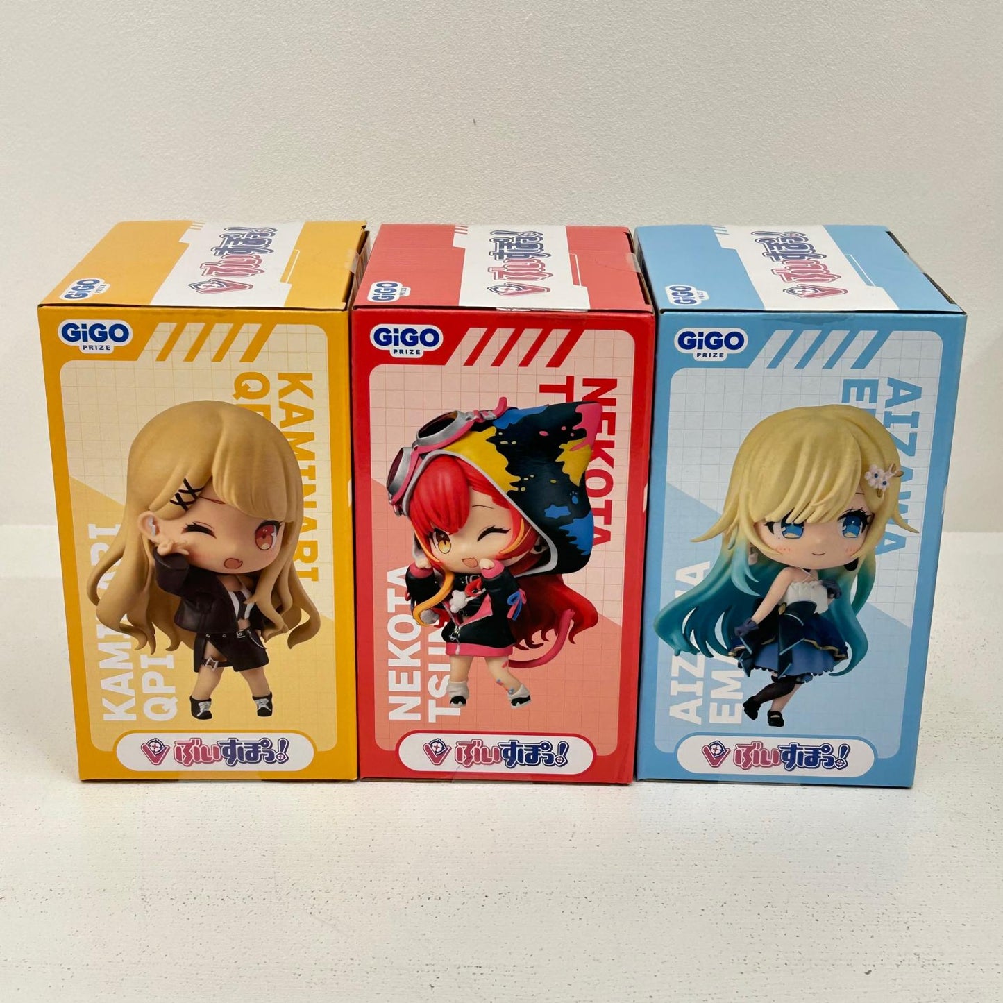 フィギュア 全3種 ぶいすぽっ! デフォルメフィギュア Vol.4 GiGO限定 神成きゅぴ 藍沢エマ 猫汰つな【フィギュア】【イオン広店】